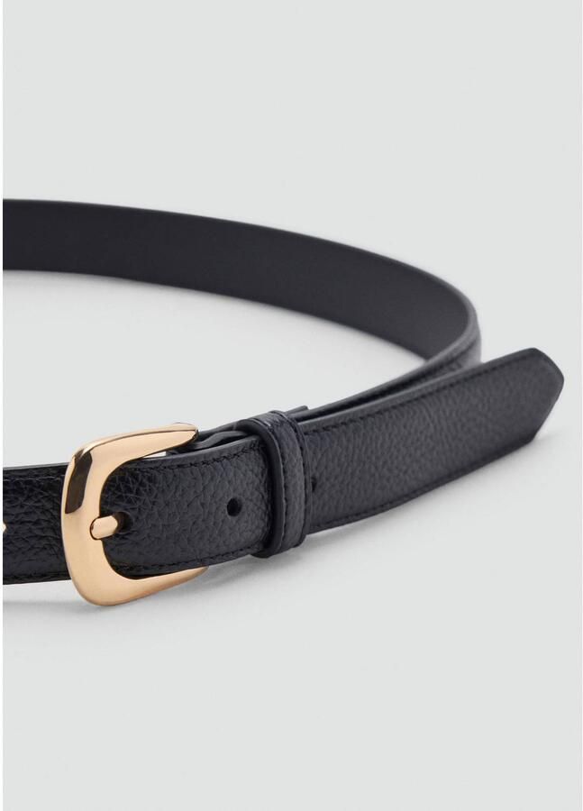 Mango riem zwart - Foto 2