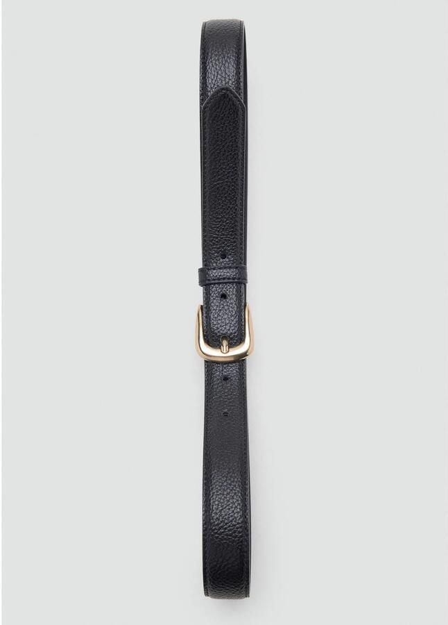 Mango riem zwart - Foto 3