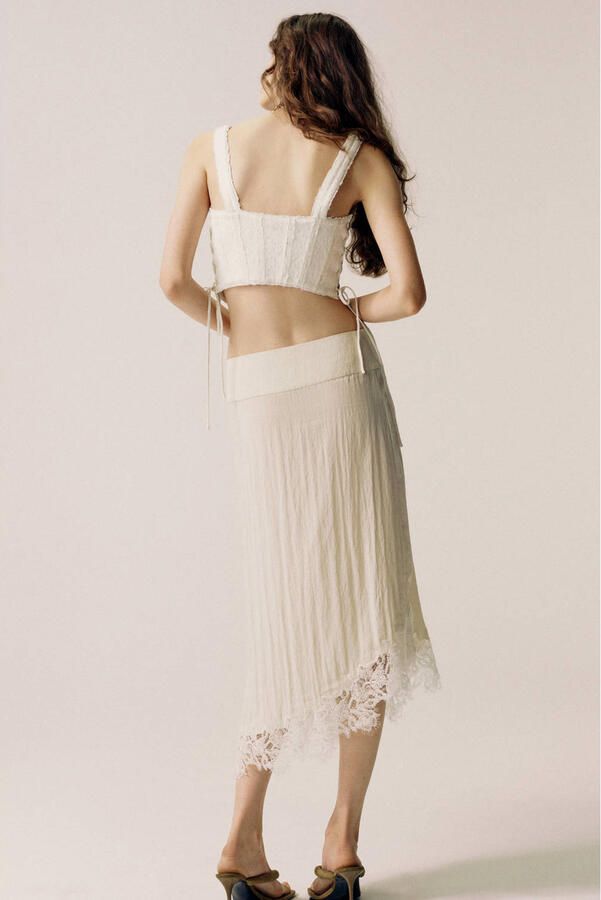 Mango rok beige - Foto 3