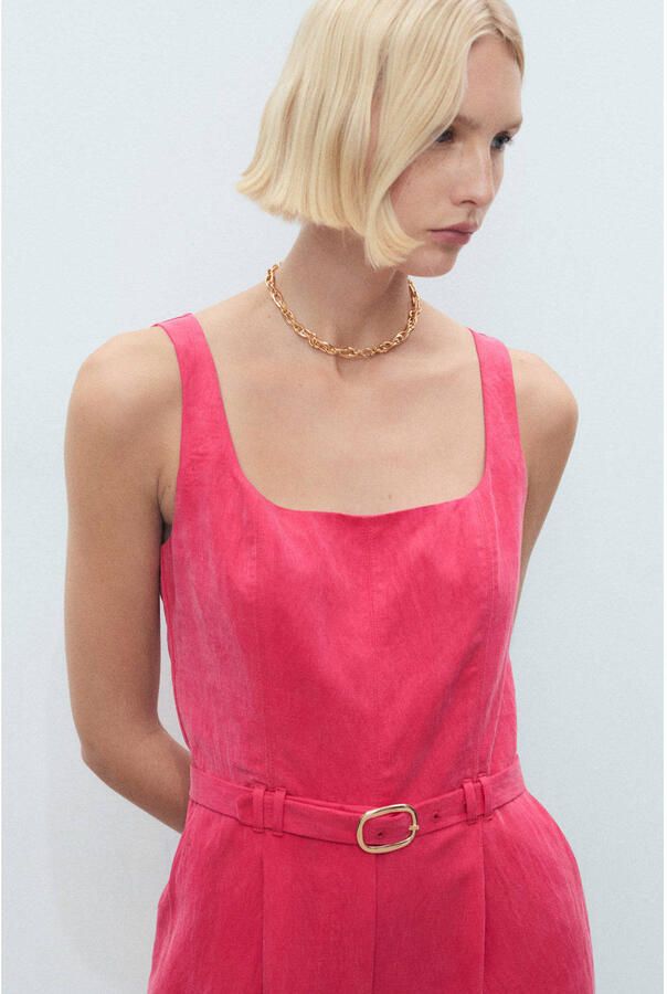 Mango rood jumpsuit - Foto 1