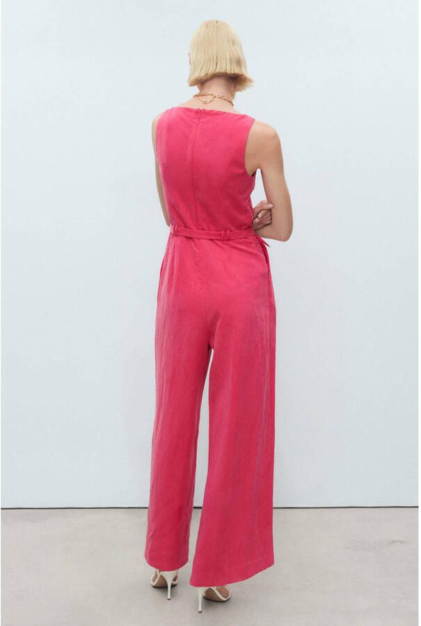 Mango rood jumpsuit - Foto 3