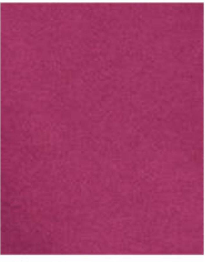 Mango satijnen one shoulder jurk fuchsia - Foto 2