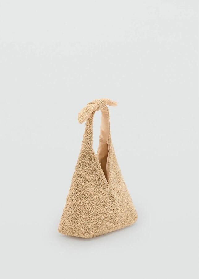 Mango schoudertas beige - Foto 2