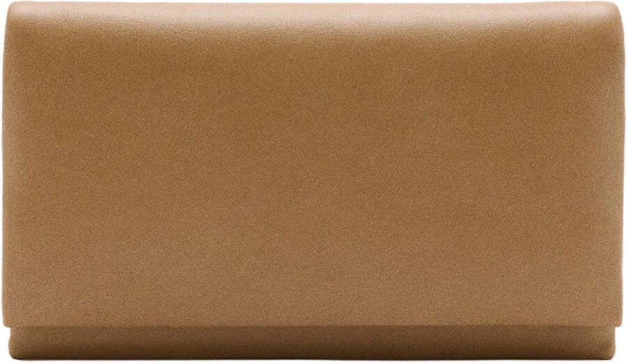 Mango schoudertas camel