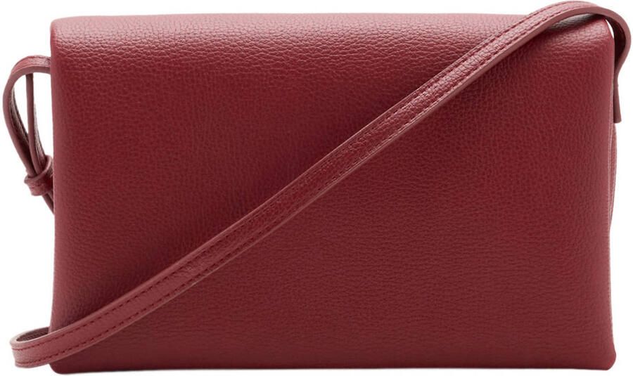 Mango schoudertas rood