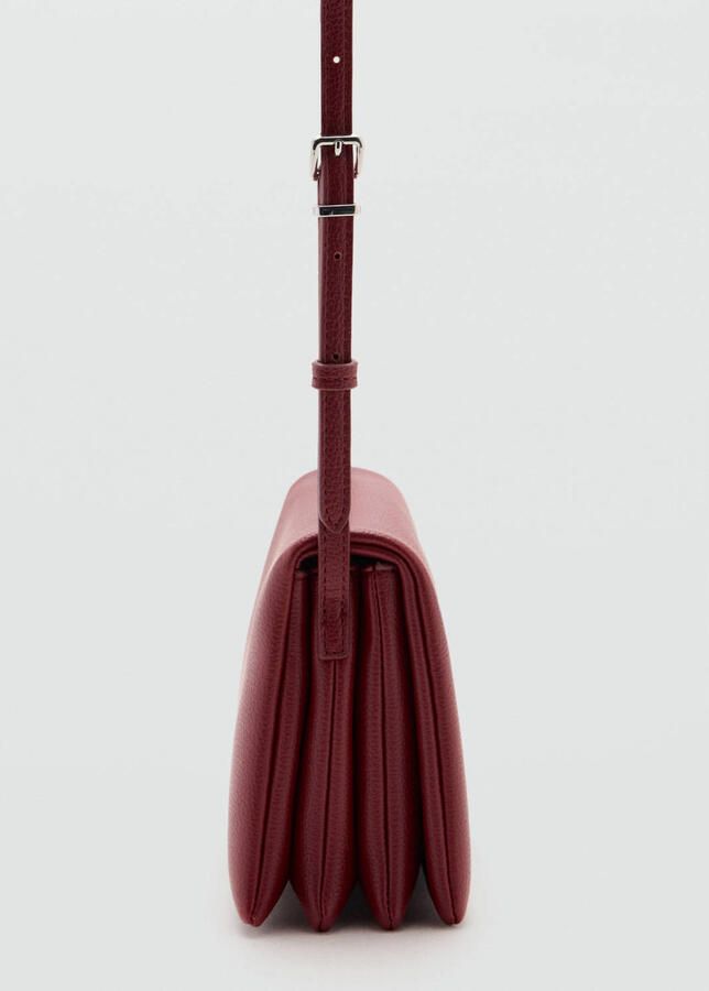 Mango schoudertas rood - Foto 3