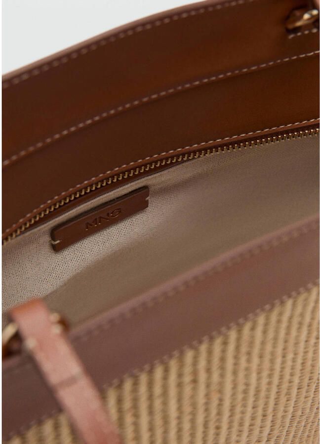 Mango shopper bruin - Foto 2