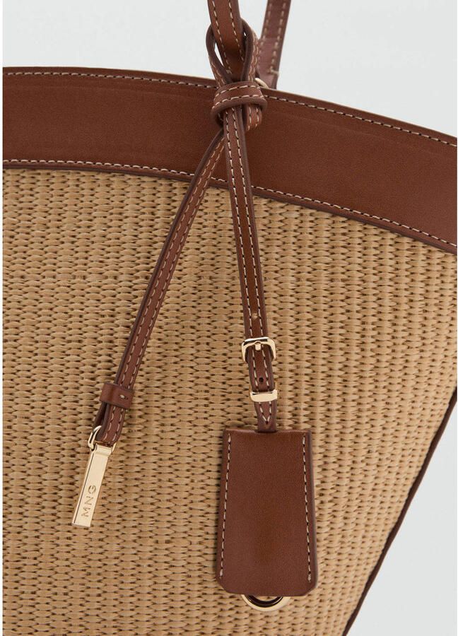 Mango shopper bruin - Foto 3