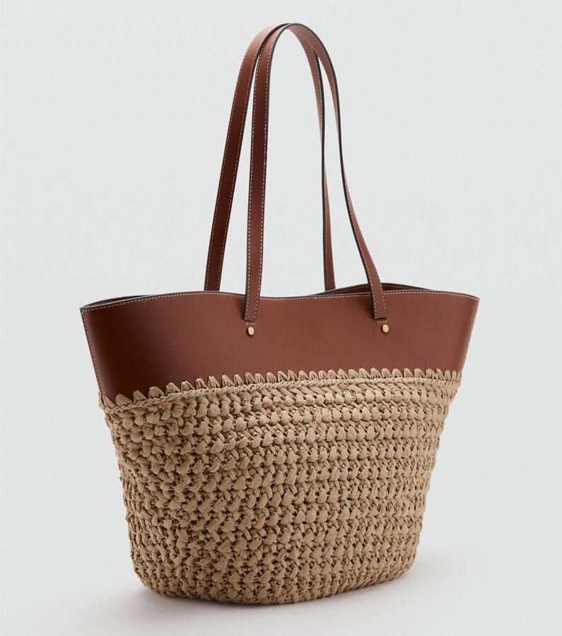 Mango shopper bruin - Foto 3