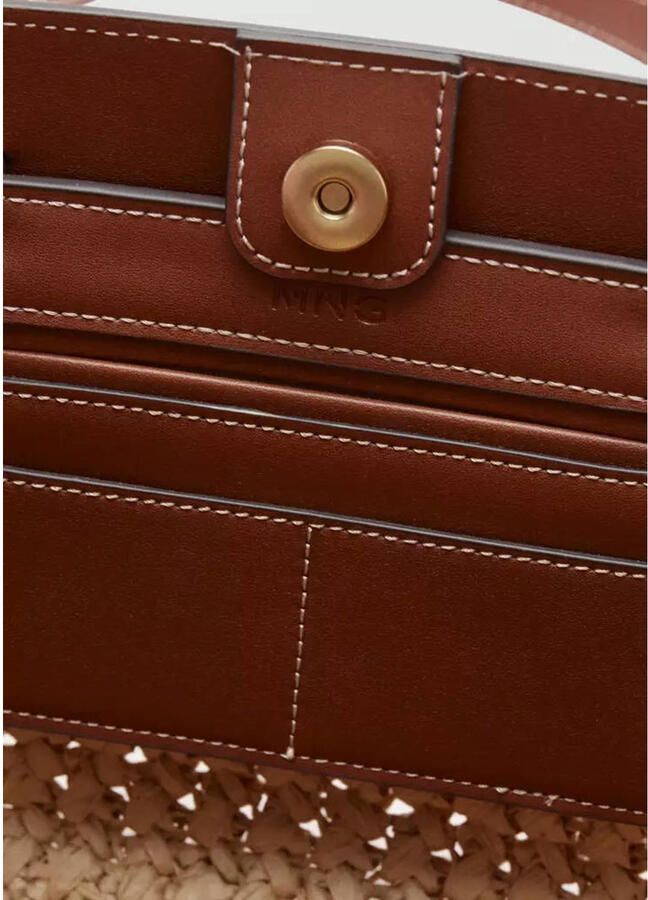 Mango shopper bruin - Foto 3