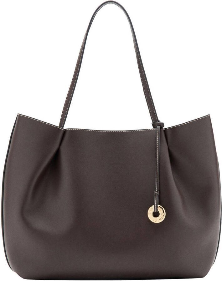 Mango shopper donkerbruin