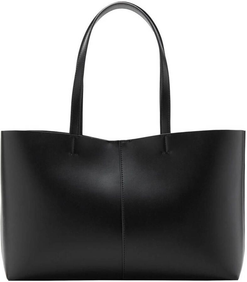 Mango shopper zwart