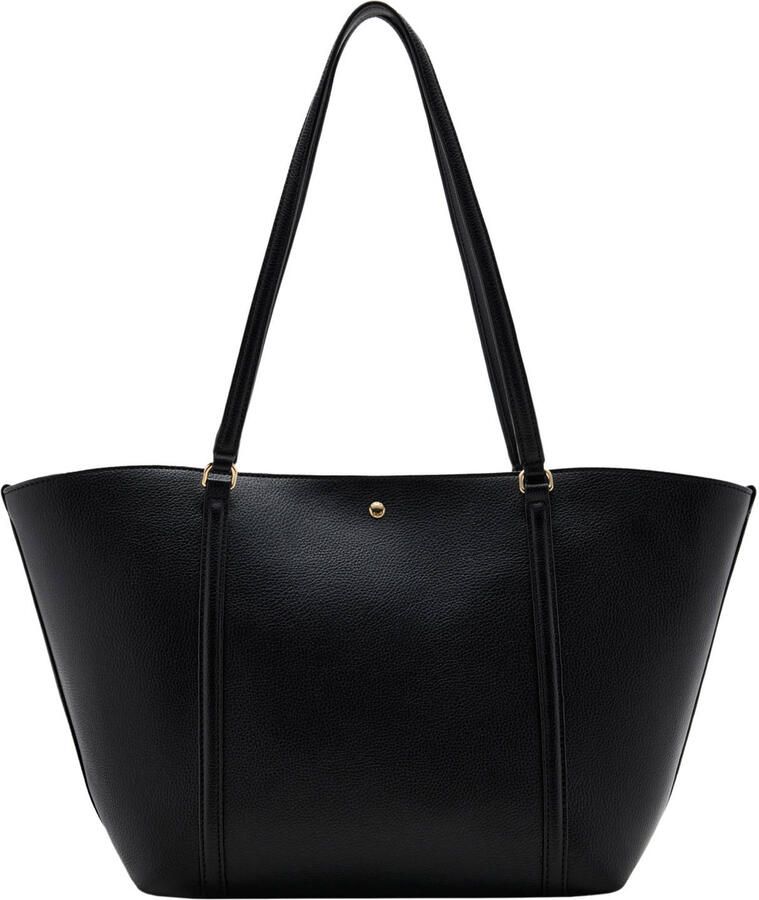 Mango shopper zwart