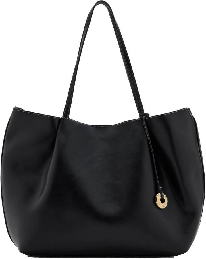 Mango shopper zwart