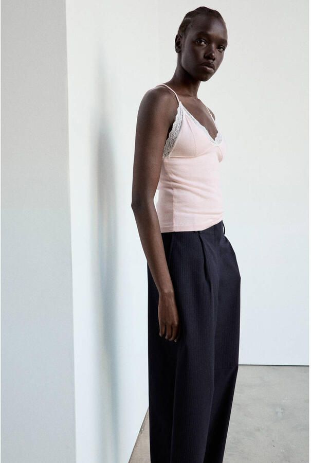 Mango singlet roze - Foto 3