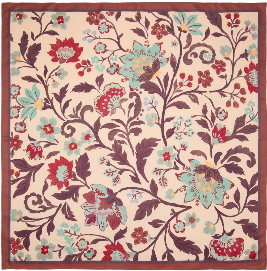 Mango sjaal met all over print beige