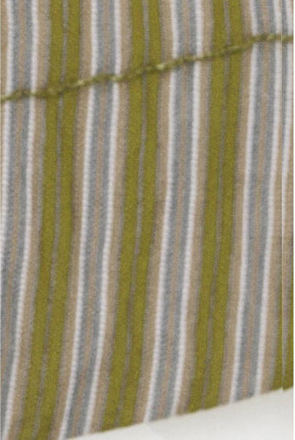 Mango skort met krijtstreep groen - Foto 3