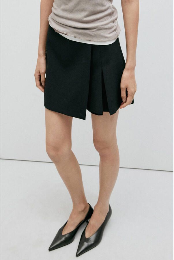 Mango skort zwart