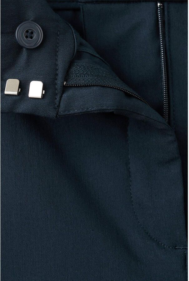 Mango slim fit broek marineblauw - Foto 2