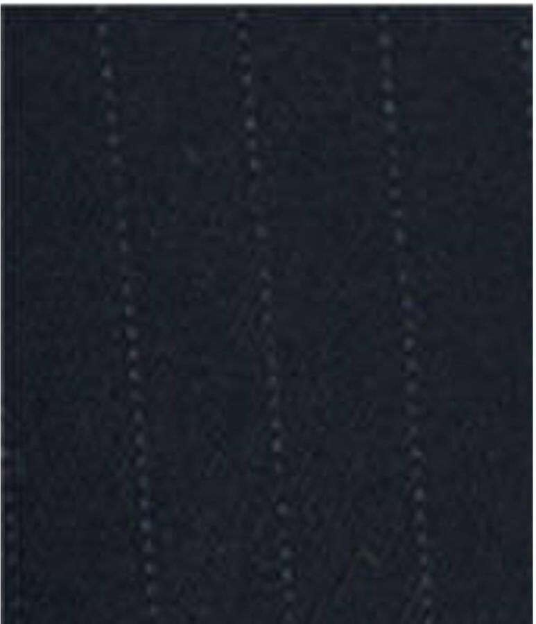 Mango slim fit broek met krijtstreep marineblauw - Foto 2