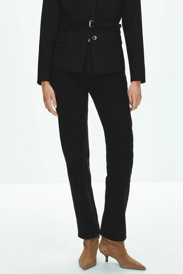 Mango slim fit jeans black denim - Foto 3