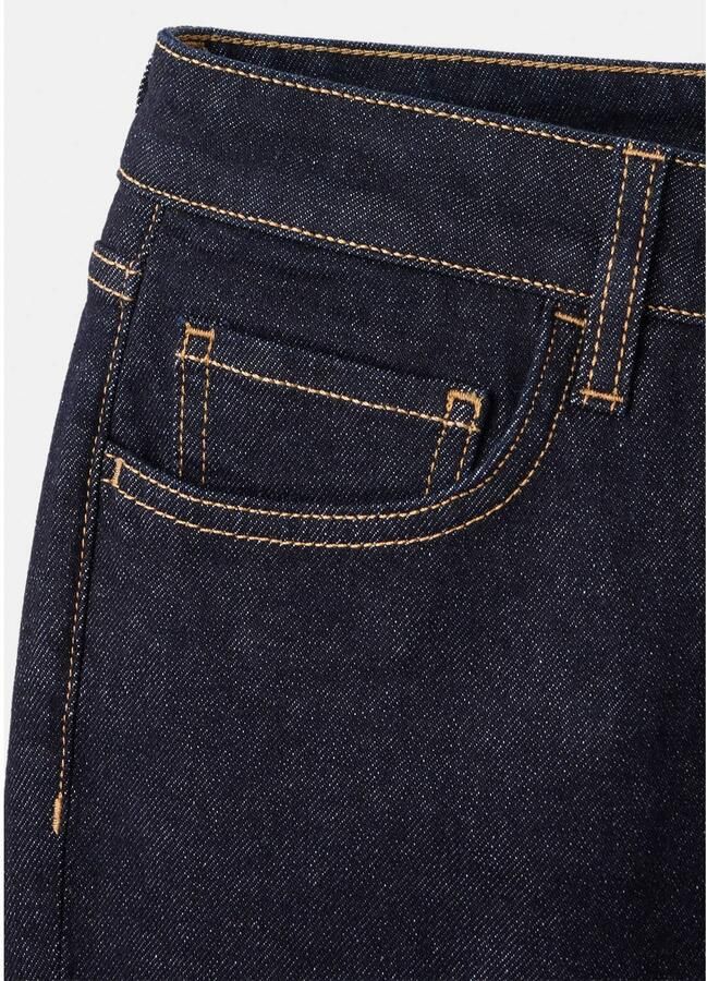 Mango slim fit jeans donkerblauw - Foto 2