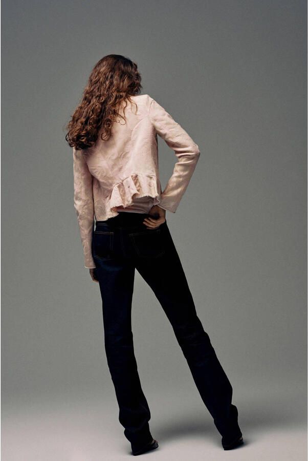 Mango slim fit jeans donkerblauw - Foto 3