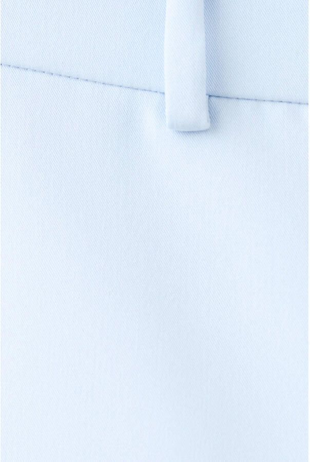 Mango slim regular waist broek lichtblauw - Foto 3