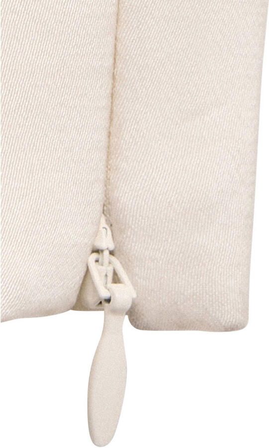 Mango straight leg broek beige - Foto 3