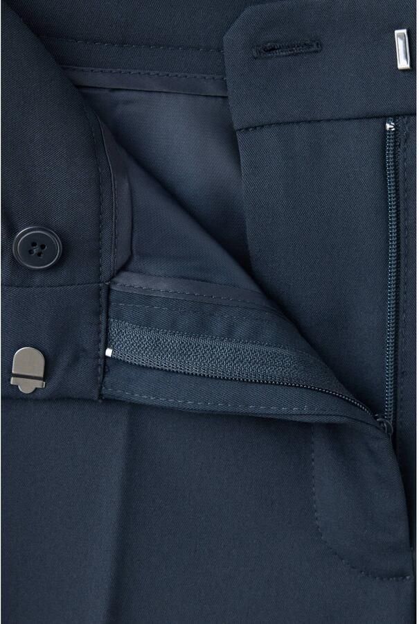 Mango straight leg broek blauw - Foto 2