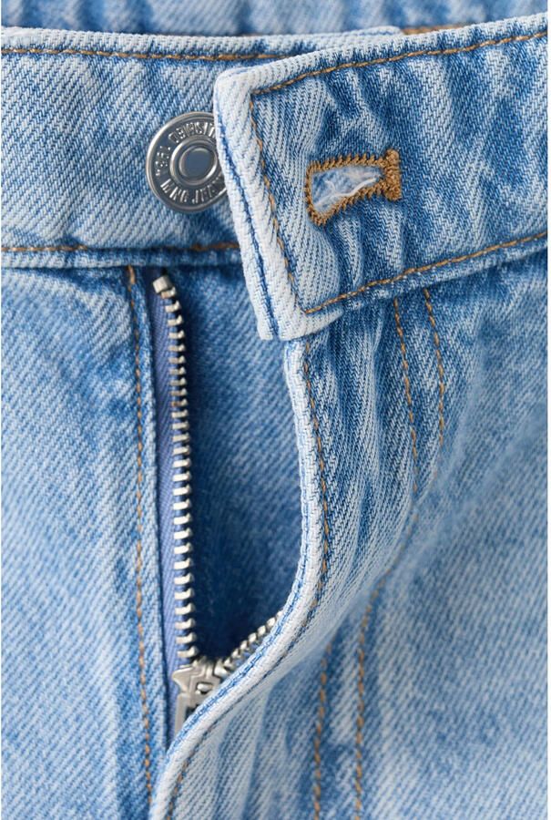 Mango straight leg denim short lichtblauw - Foto 2
