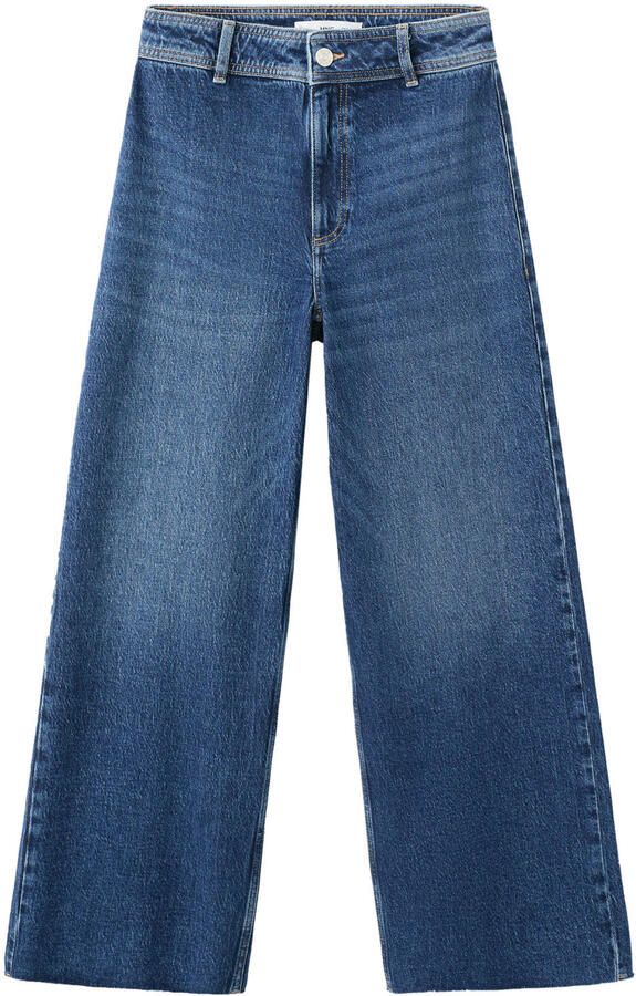 Mango straight leg jeans dark blue denim - Foto 3