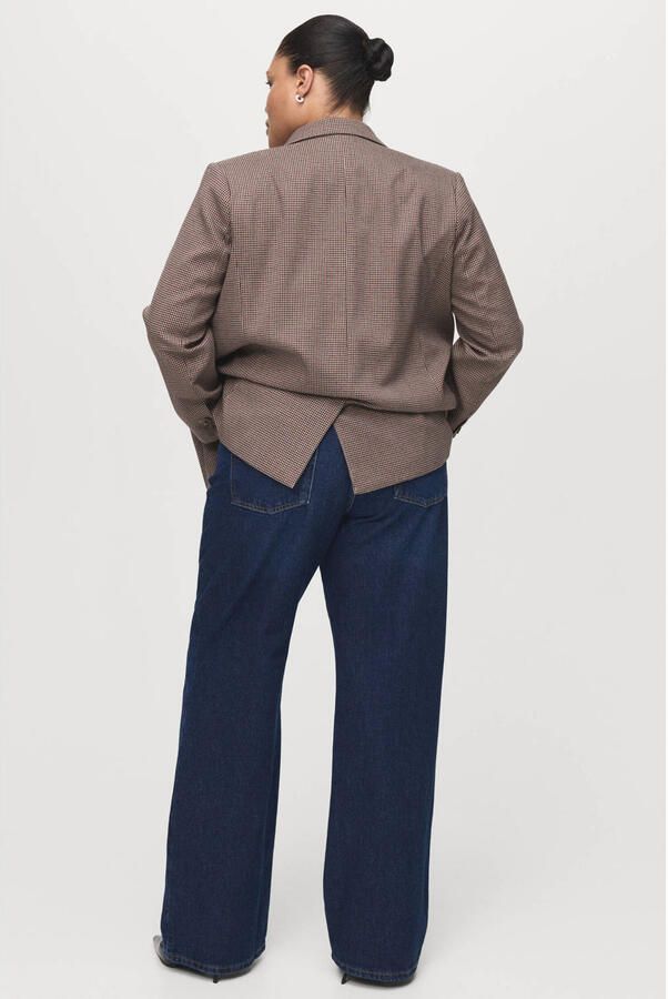 Mango straight leg jeans dark blue denim - Foto 2