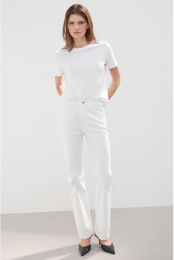 Mango straight leg jeans ecru - Foto 2