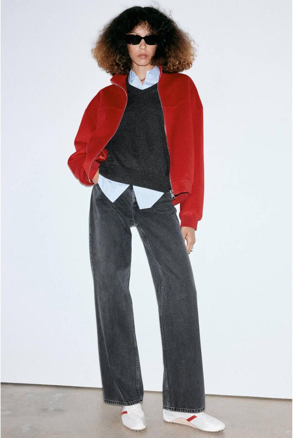 Mango straight leg jeans grey denim - Foto 2