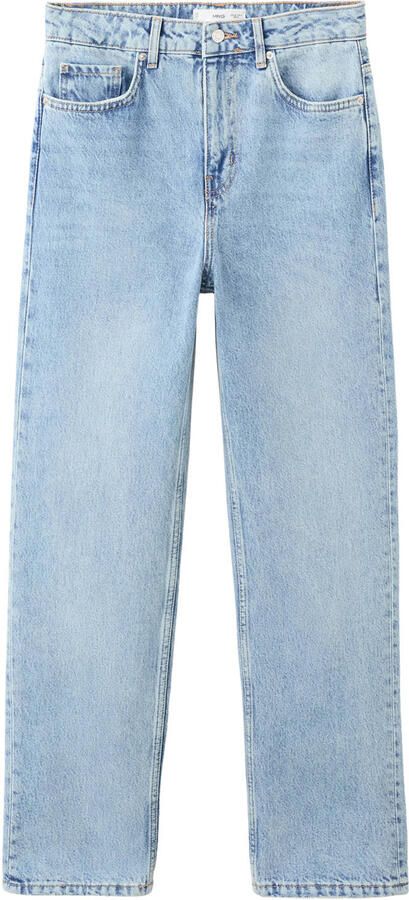 Mango straight leg jeans medium blue denim - Foto 3