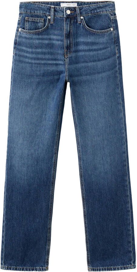 Mango straight leg jeans medium blue denim - Foto 2
