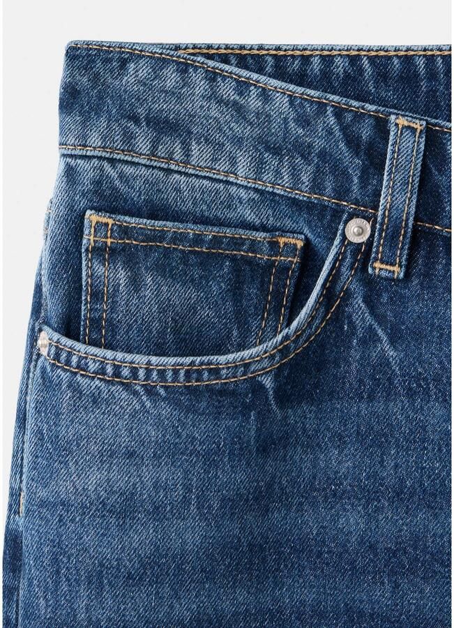 Mango straight leg jeans middelblauw - Foto 2