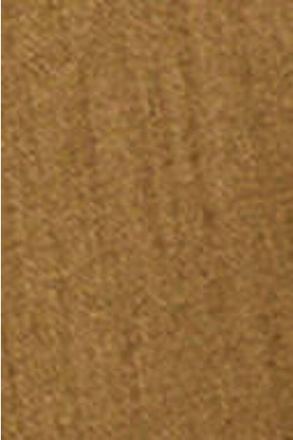 Mango straight regular waist broek met linnen kaki - Foto 2