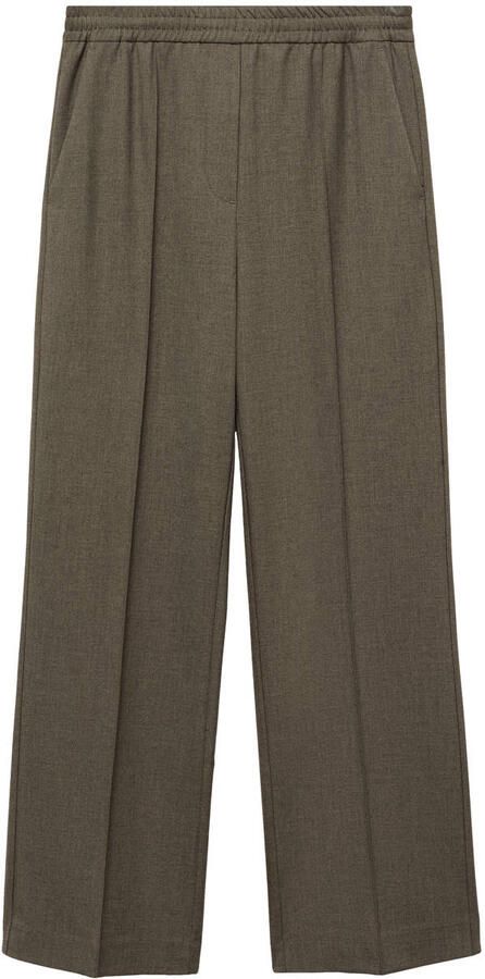 Mango straight regular waist casual broek - Foto 3