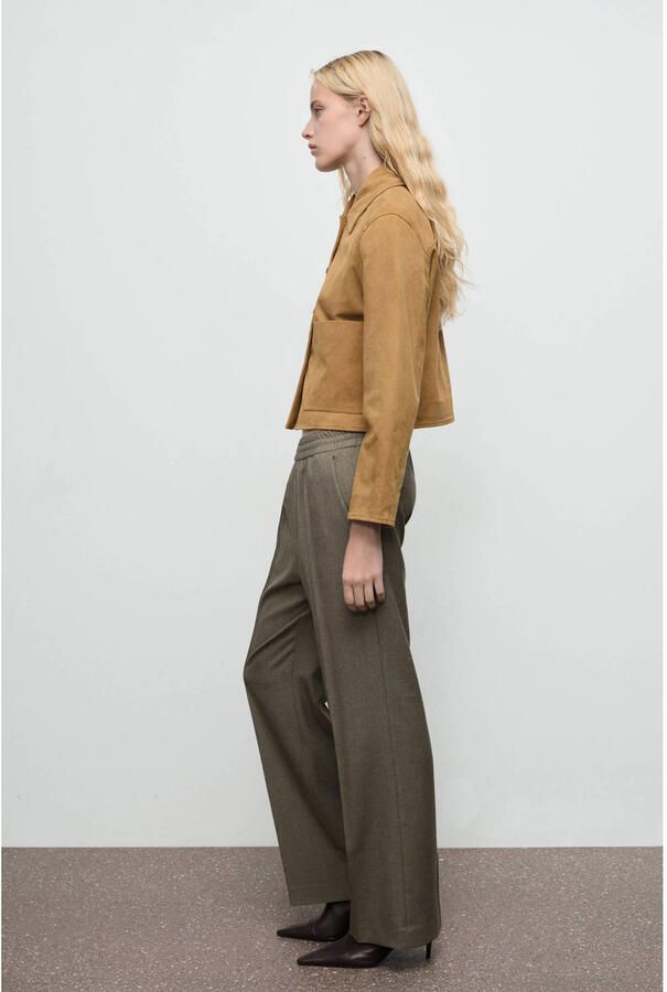 Mango straight regular waist casual broek - Foto 2