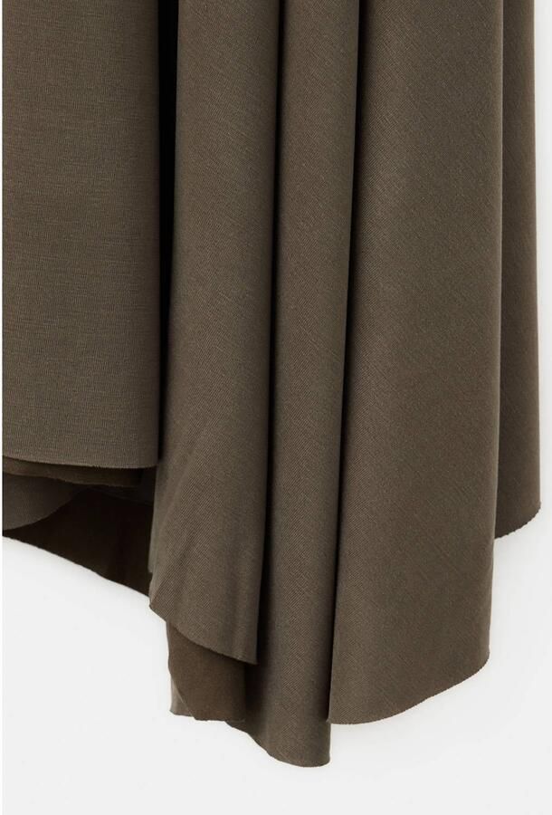 Mango strapless midi jurk bruin - Foto 2