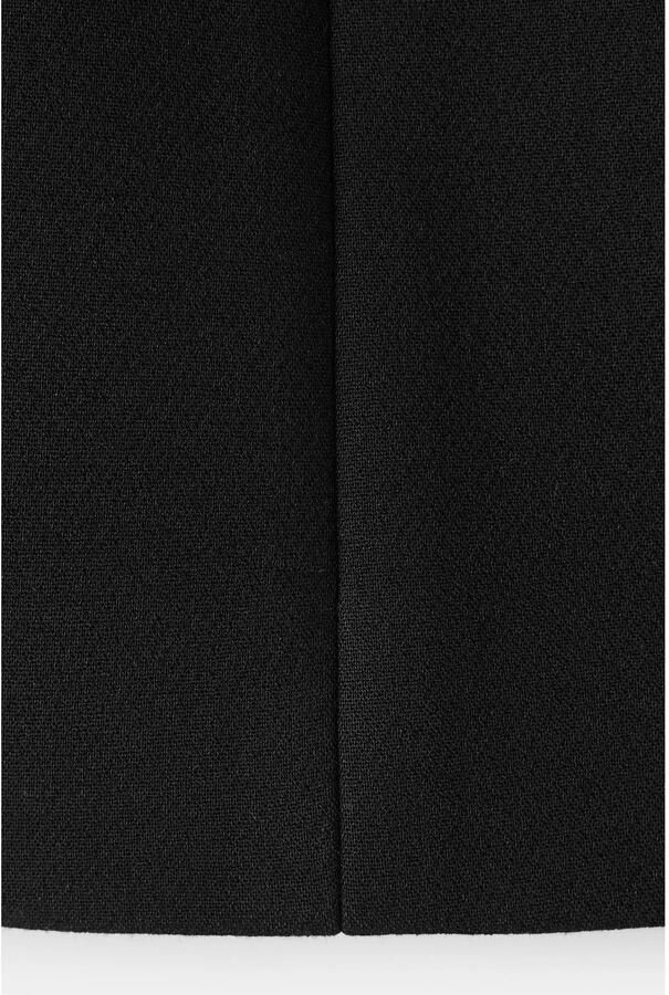 Mango Strapless top met sjaaldetail- zwart - Foto 2