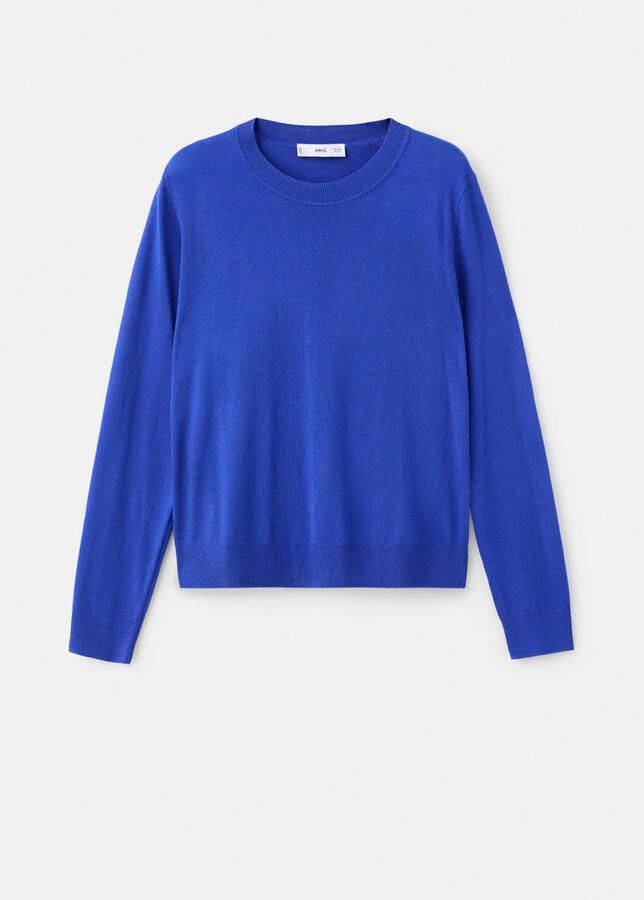 Mango sweater blauw - Foto 3