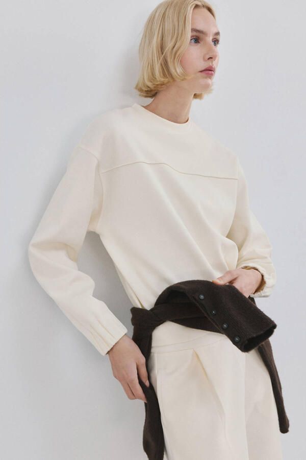 Mango sweater ecru
