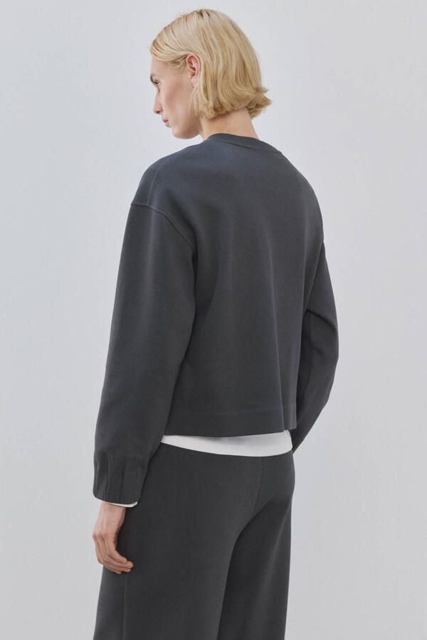 Mango sweater grijsblauw - Foto 3