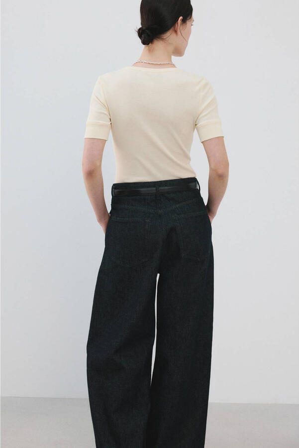 Mango T-shirt ecru - Foto 3