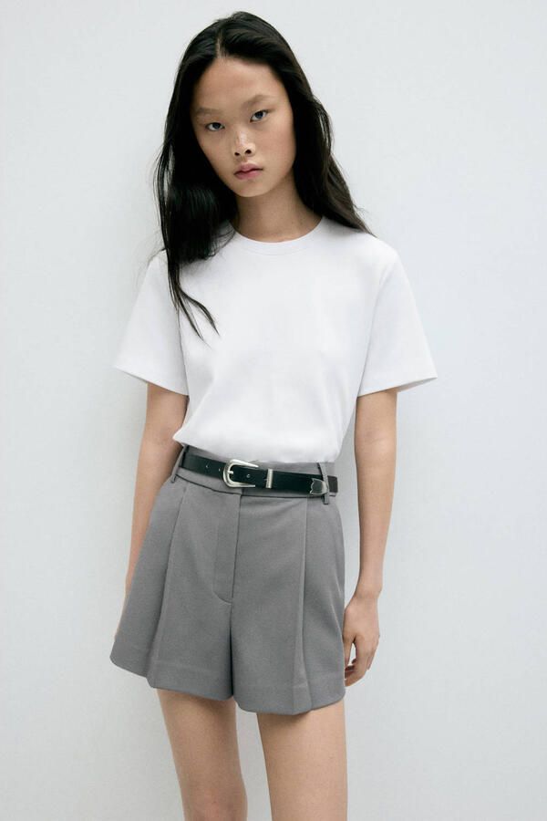 Mango T-shirt ecru