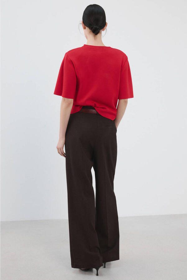 Mango T-shirt rood - Foto 2