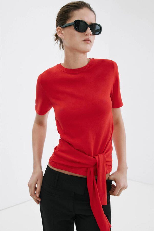 Mango T-shirt rood